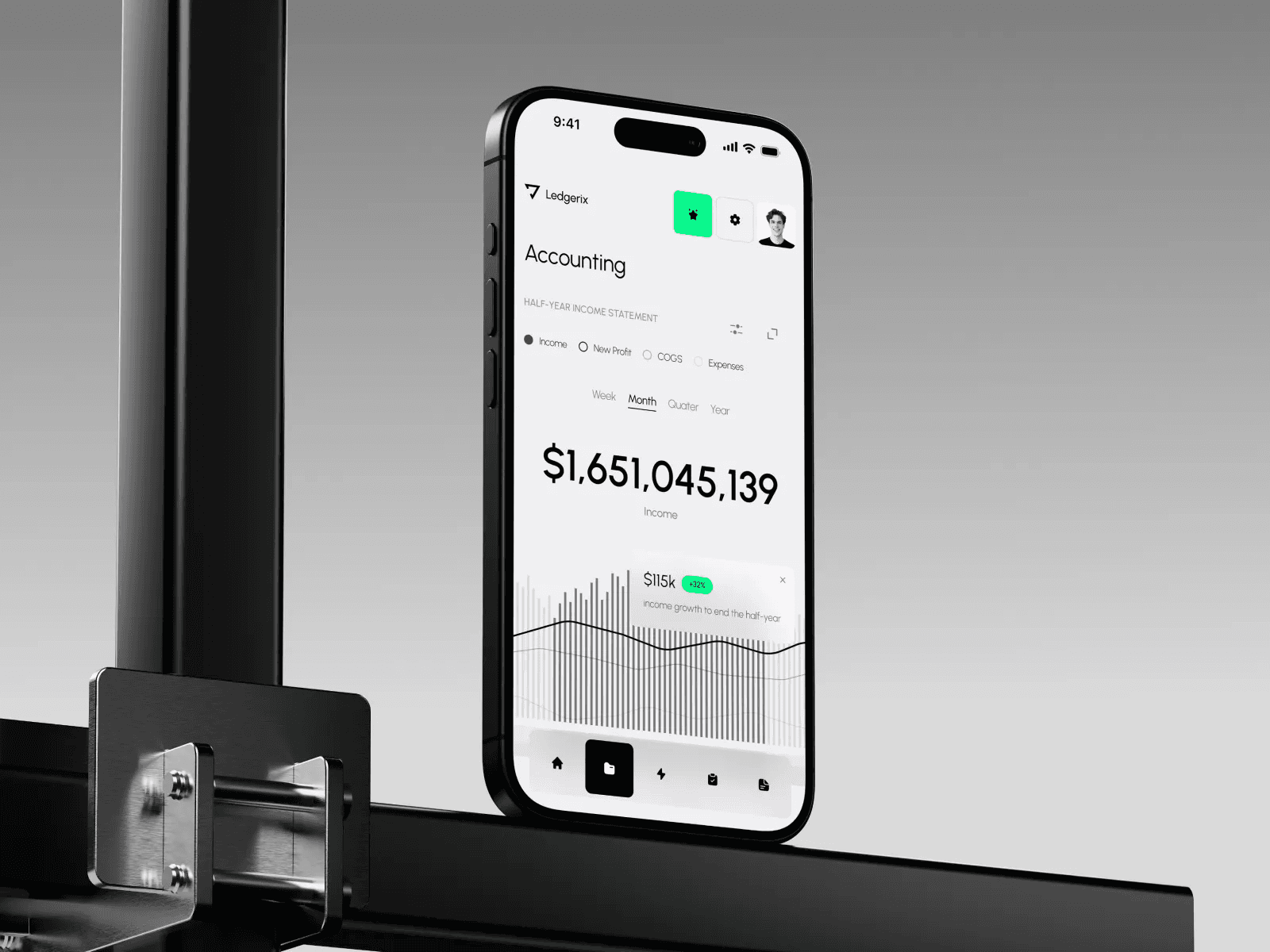 Mobile Application Interface